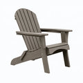 Adirondack Gartenstuhl 79 x 76 x 98 cm aus Kunststoff Taupe mit Armlehnen