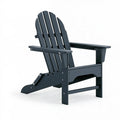 Adirondack-Gartenstuhl 82 x 75 x 95 cm Kunststoff Anthrazit wetterfest